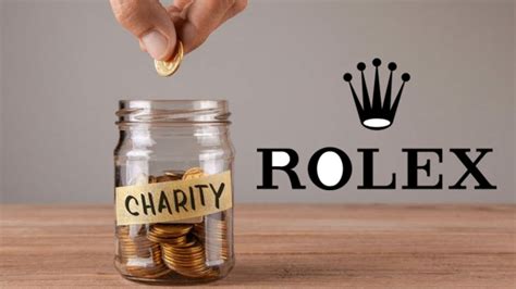 why is rolex a non profit|Rolex charity donations.